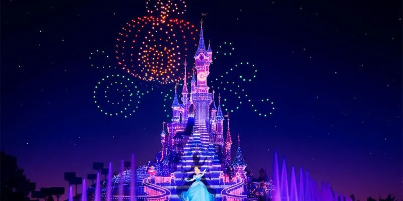 Drone Light Show tại Disneyland