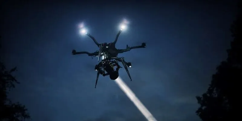 Thiết bị drone để tạo nên màn trình diễn đặc sắc