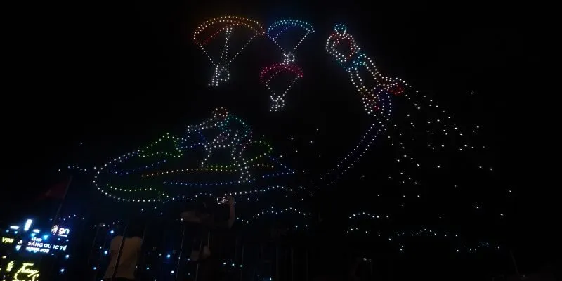  Skydrone Asia - đơn vị trình diễn ánh sáng drone đồng bộ âm nhạc chuyên nghiệp