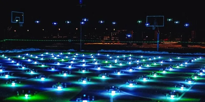 Drone light show được ứng dụng rộng rãi trong nhiều lĩnh vực